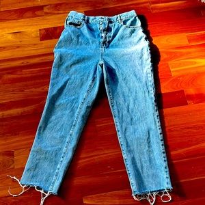Pac Sun button fly high waist straight leg jeans